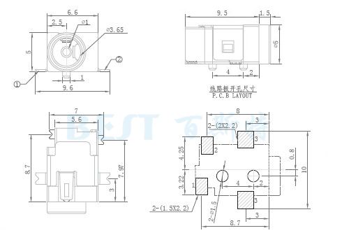 DC插座DC-031A DC插座DC-031A