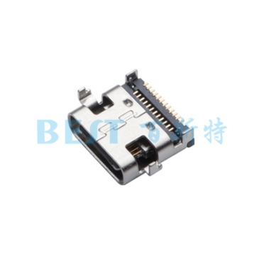 USB插座USB-C-09 24PIN沉板 USB插座USB-C-09 24PIN沉板